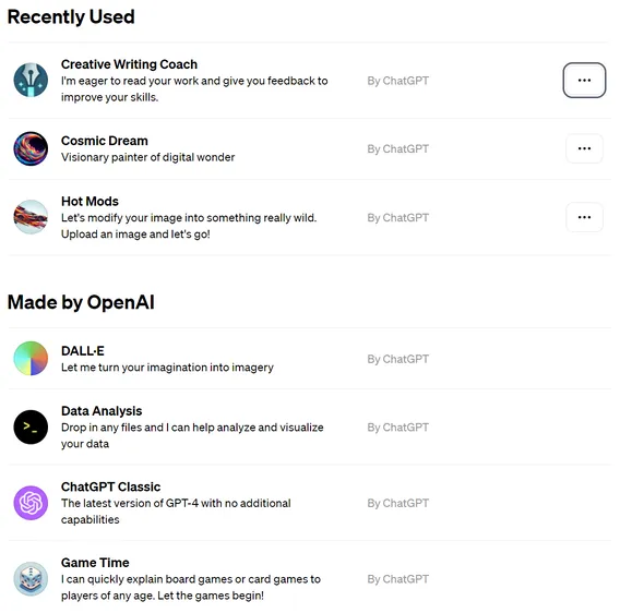 ChatGPT Update neue ChatGPT Versionen