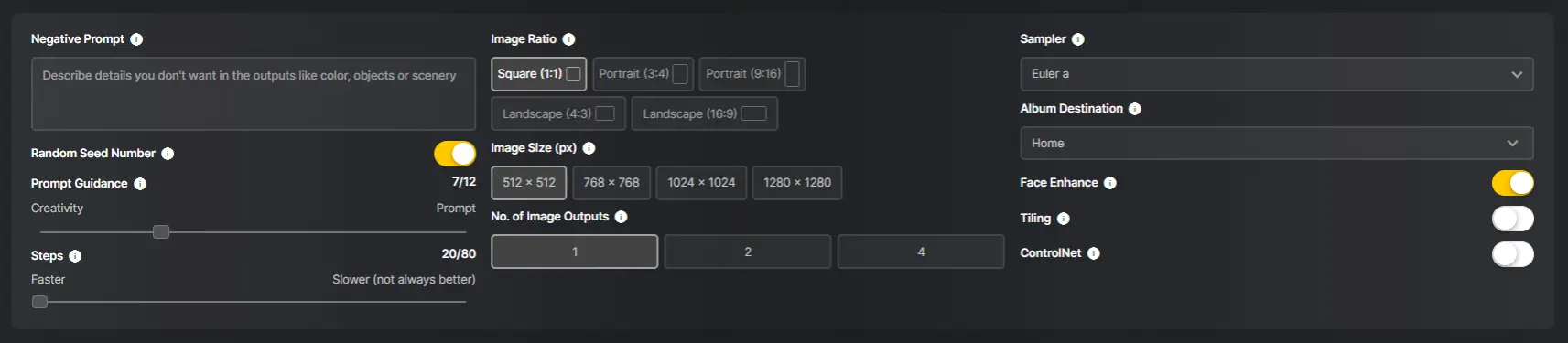 Supermachine Advanced Settings