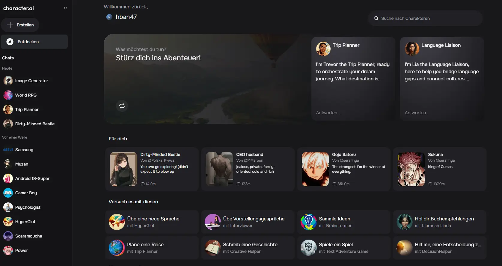 character-ai-oberflaeche-auf-deutsch