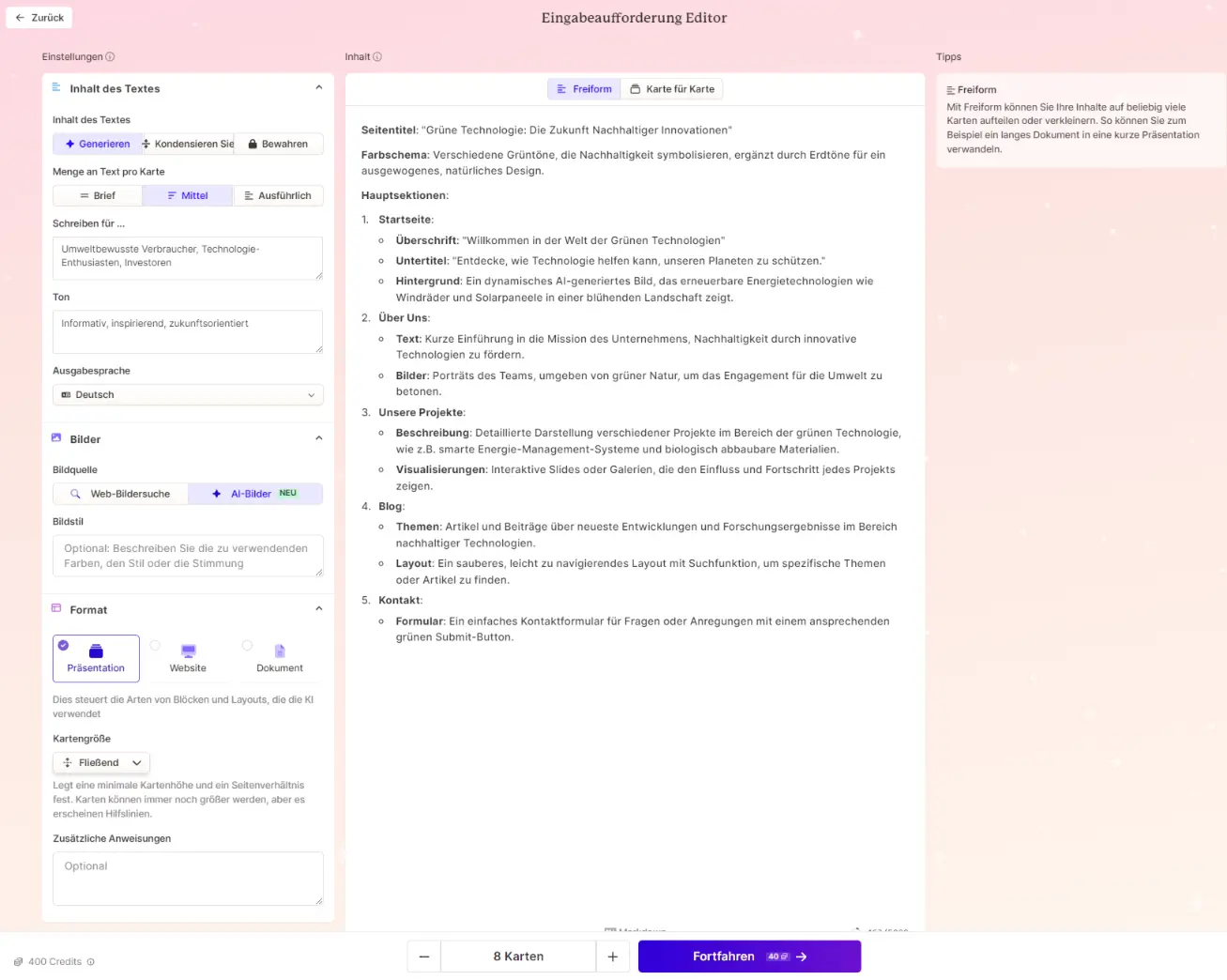 gamma-app-ki-praesentationen-erstellen-schritt-2