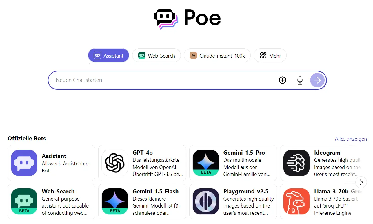 poe-die-beste-alternative-für-ki-chatbots
