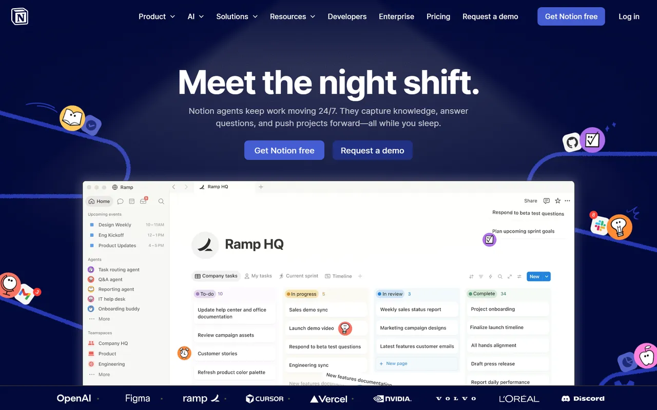 Notion – Website