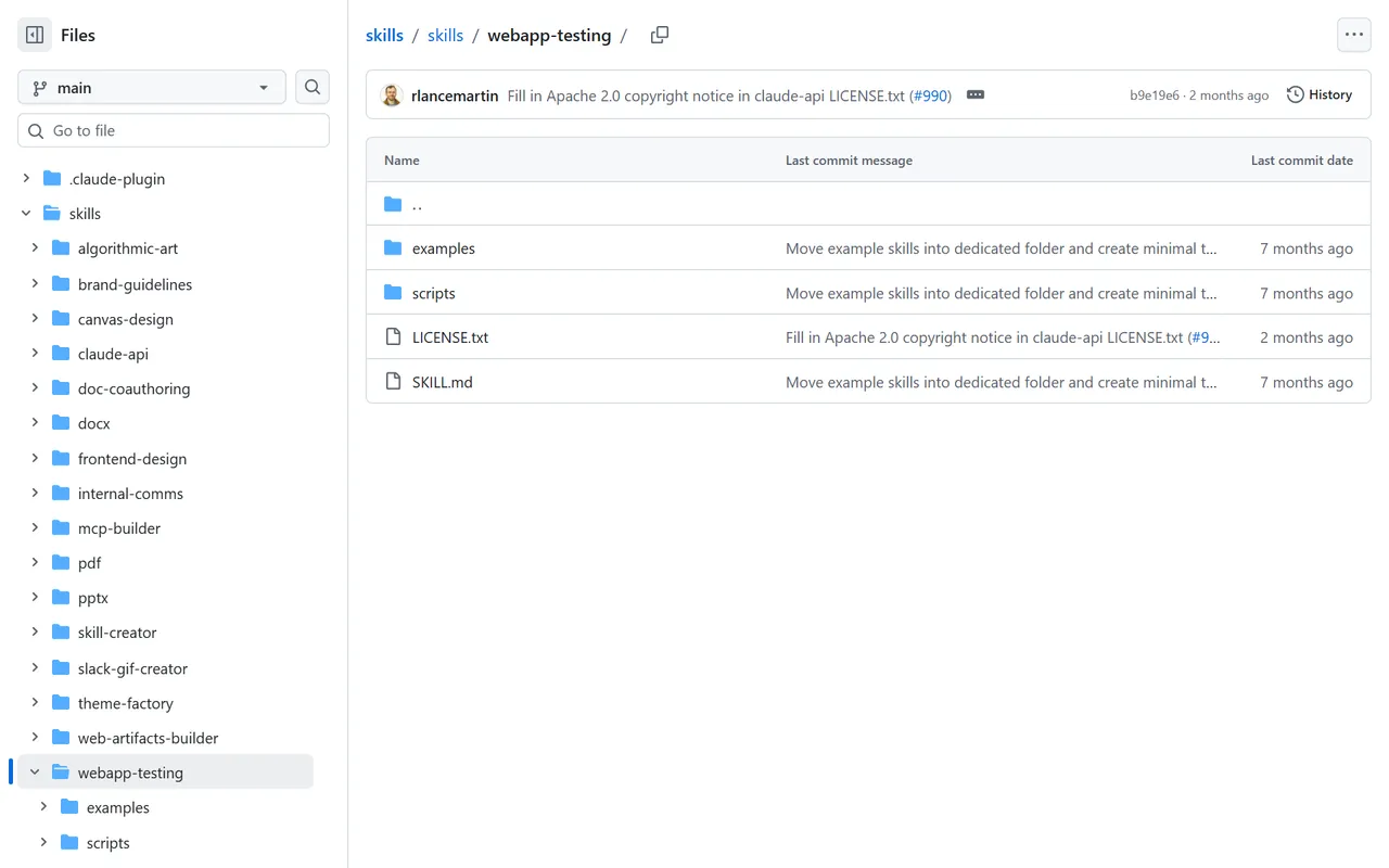 webapp-testing – Screenshot