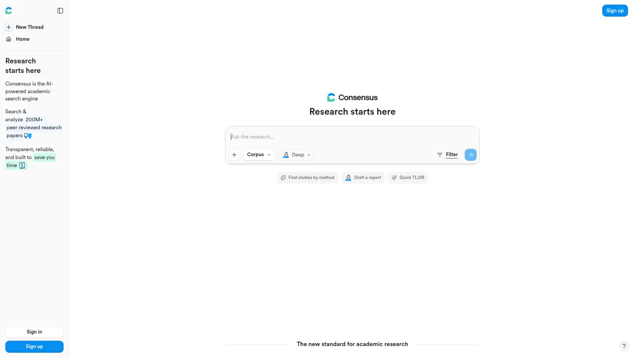 Consensus Startseite