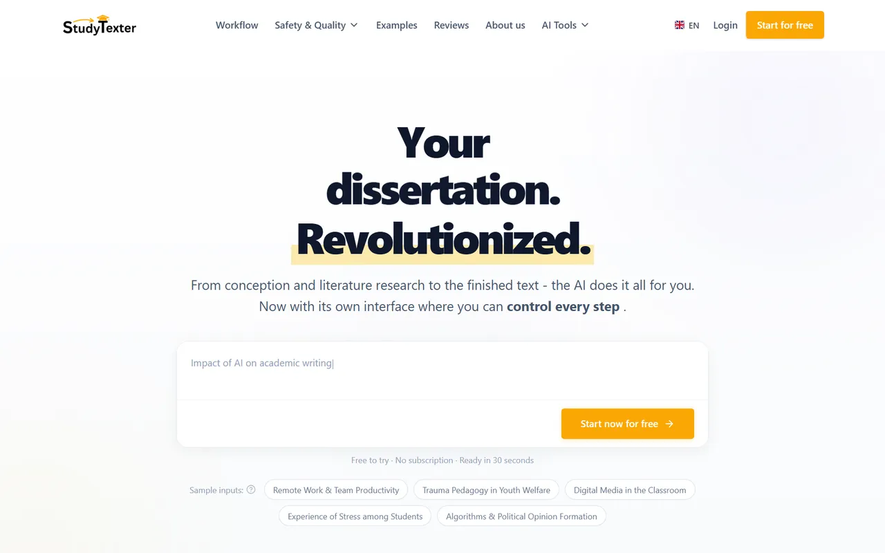 StudyTexter