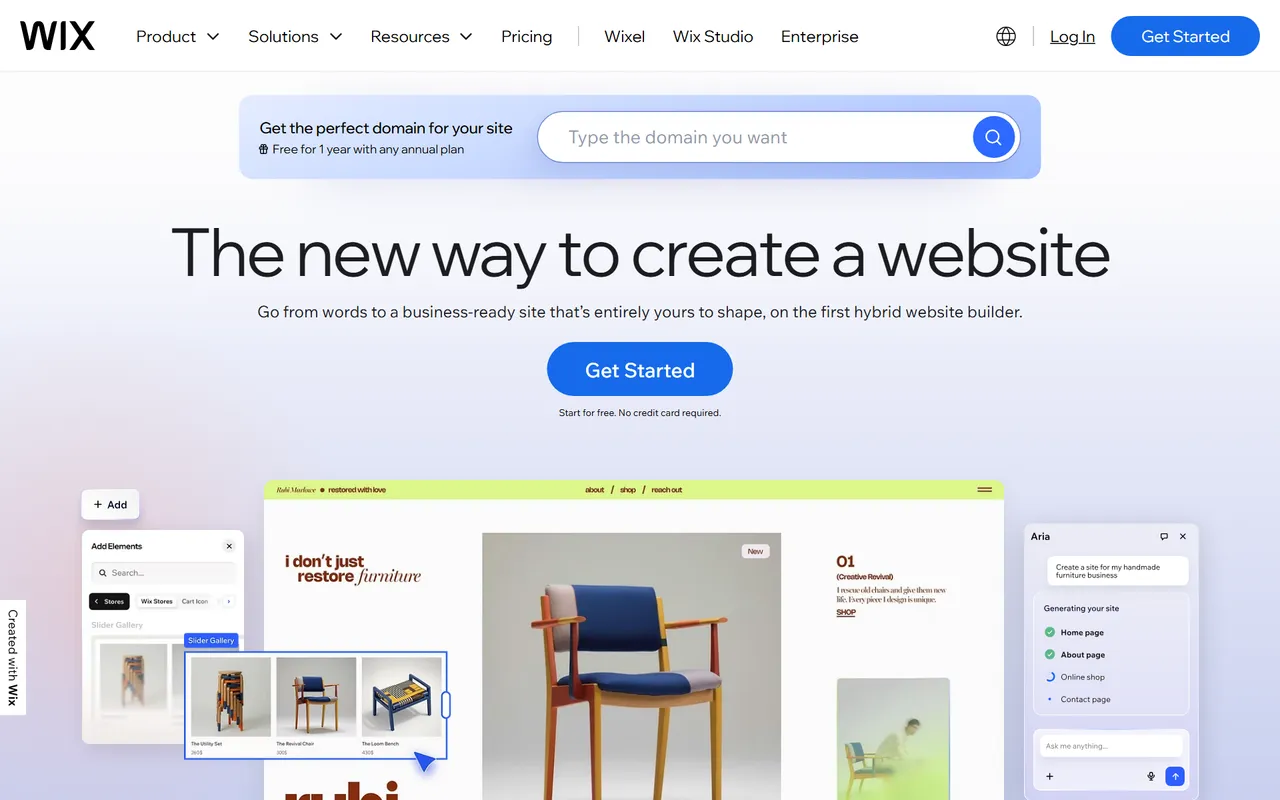 Wix AI Website Builder